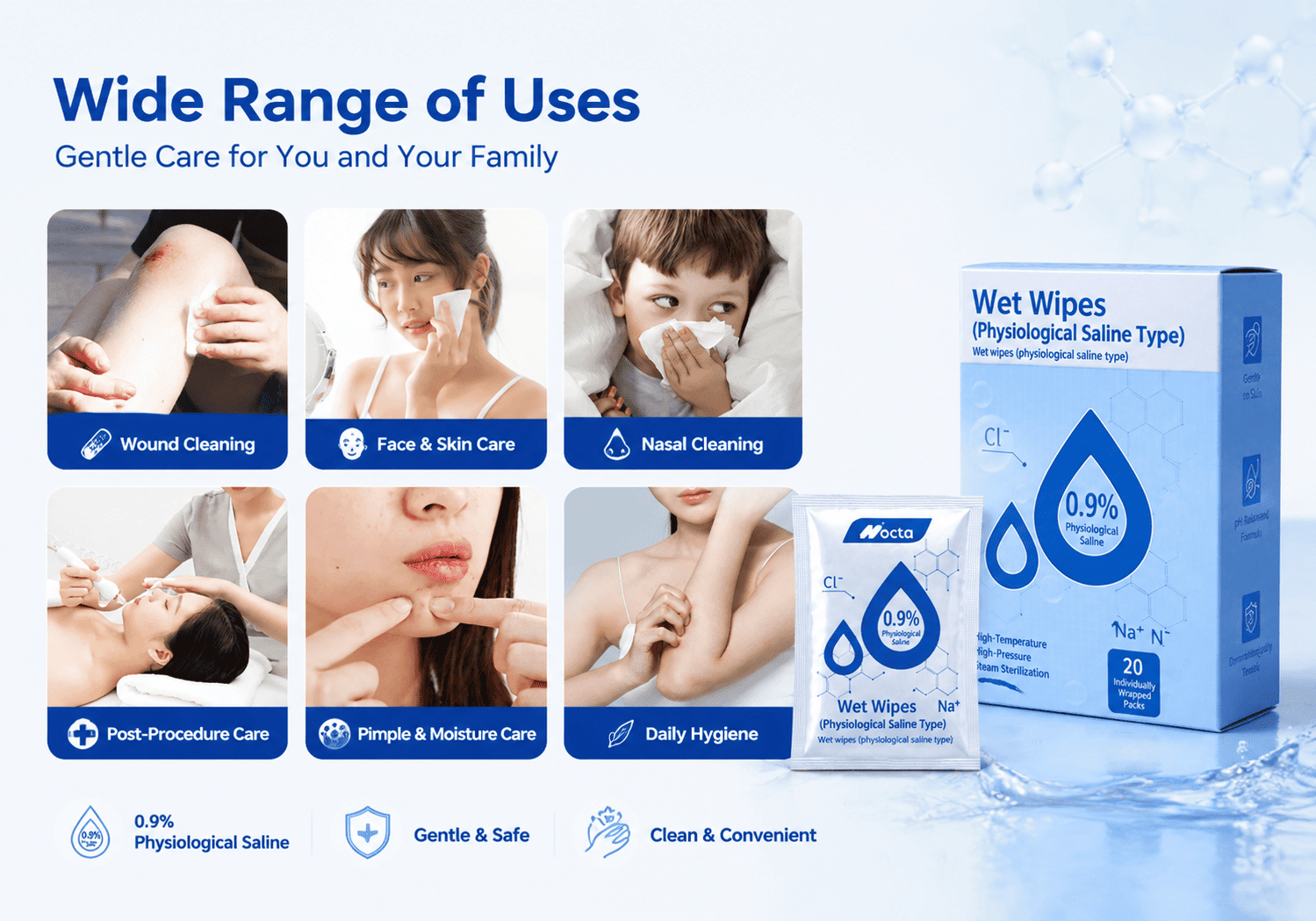 Saline Wipes Saline Wipes