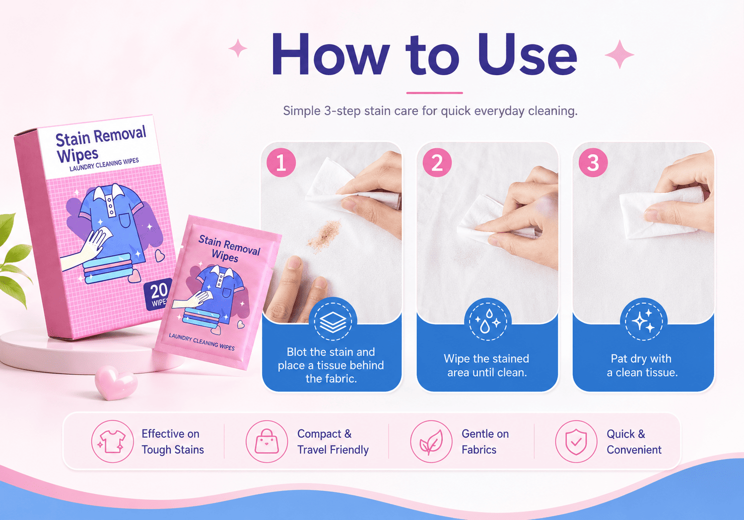 Stain Removal Wipes Stain Removal Wipes