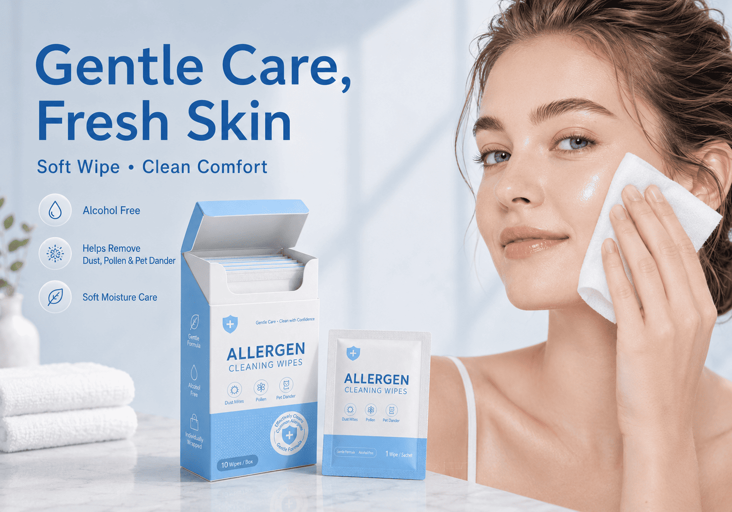 Allergy Relief Wipes