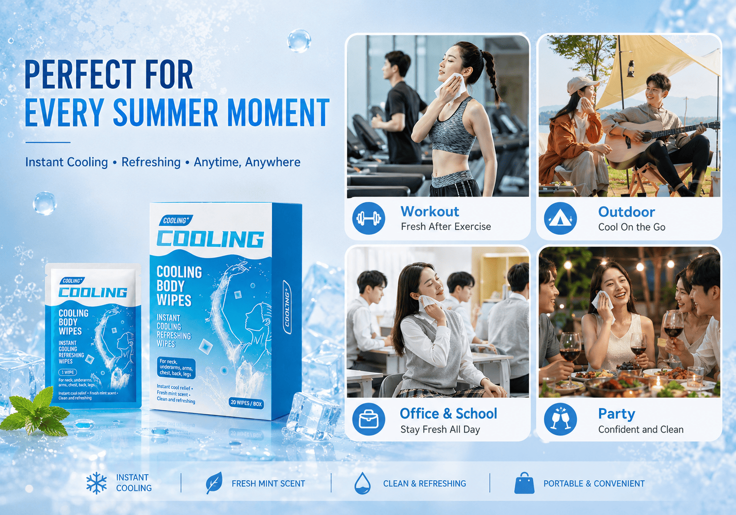 Deodorizing Underarm Wipes Deodorizing Underarm Wipes