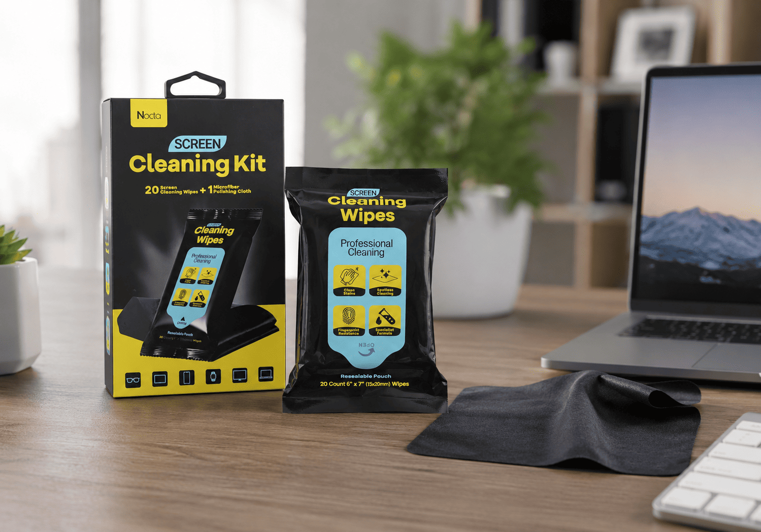 Screen Cleaning Wipes