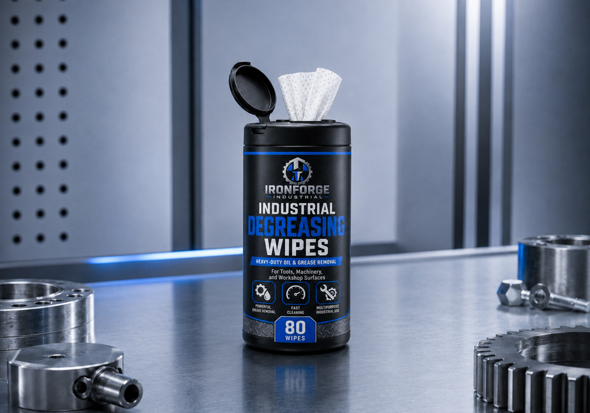 Industrial Degreasing Wipes
