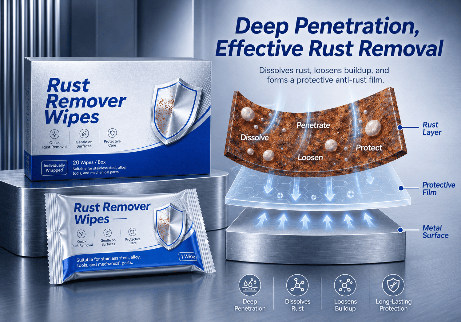 Rust Removal Wipes Rust Removal Wipes