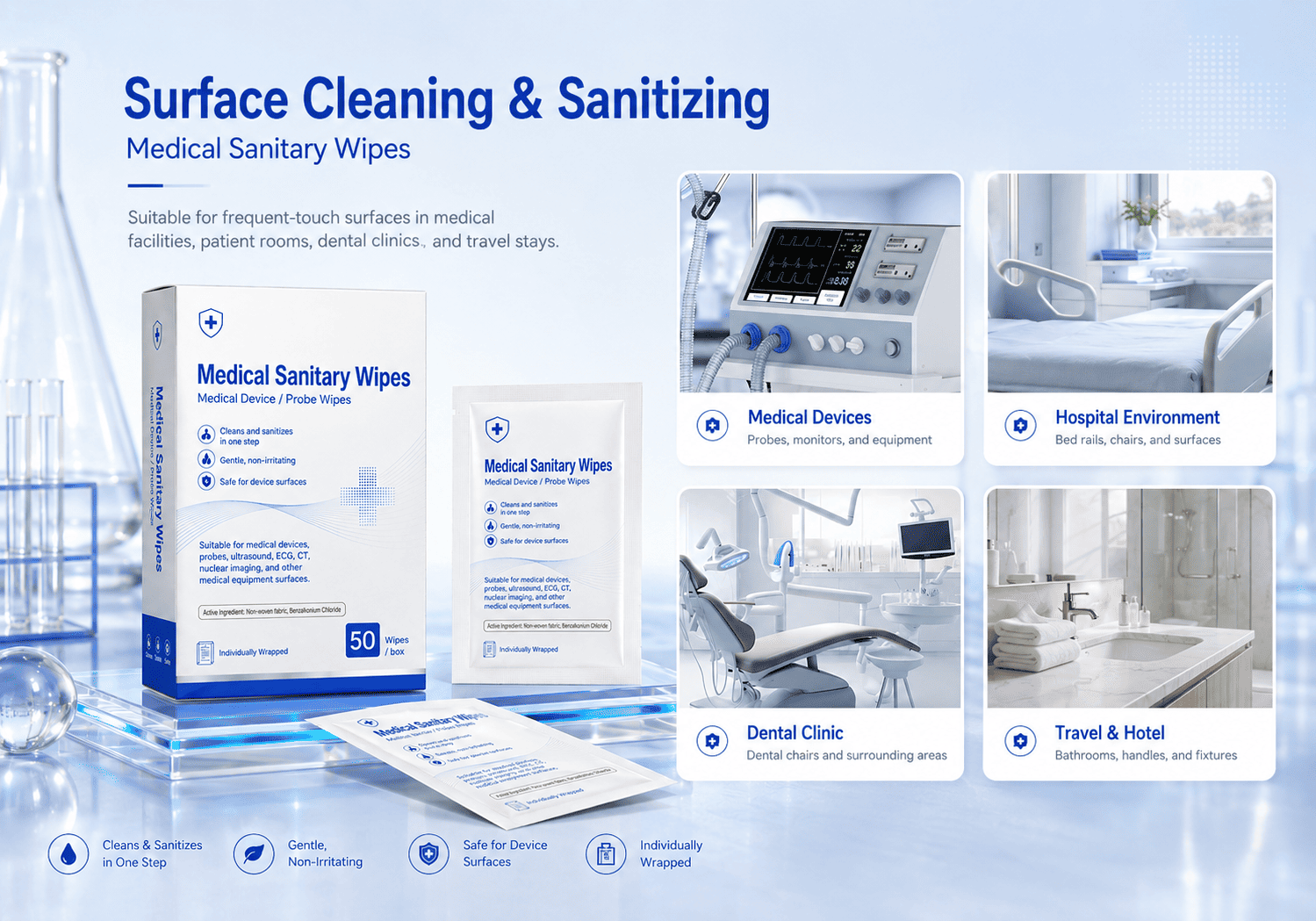 Medical Sanitary Wipes Medical Sanitary Wipes