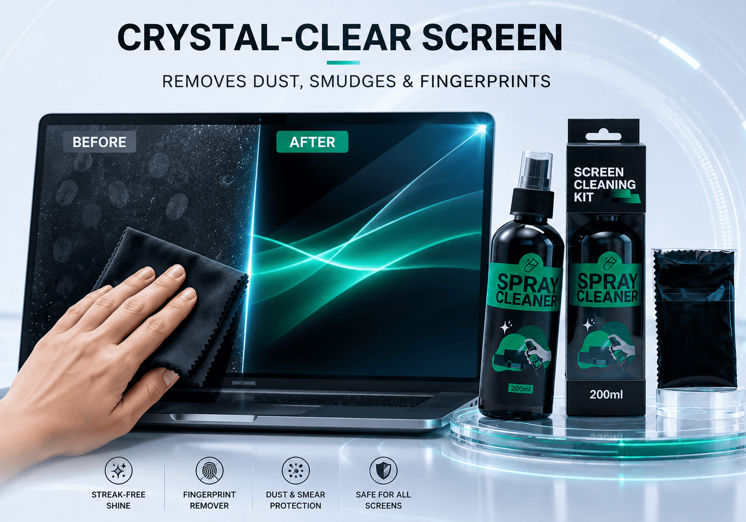 Screen Cleaning Spray Kit Screen Cleaning Spray Kit