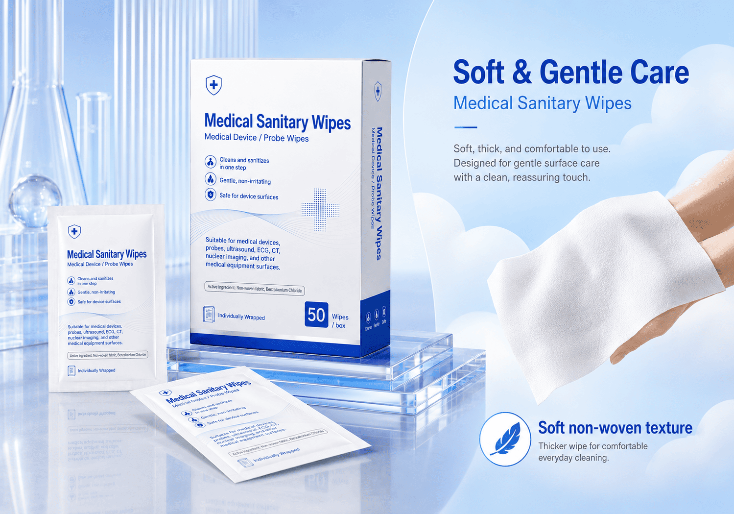 Medical Sanitary Wipes Medical Sanitary Wipes