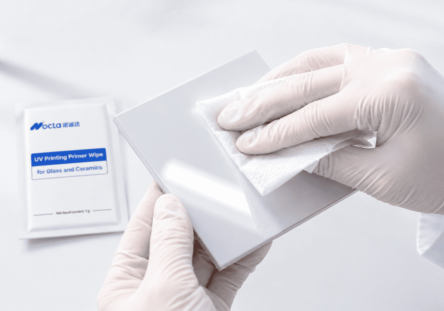 UV Printing Primer Wipes for Glass & Ceramics
