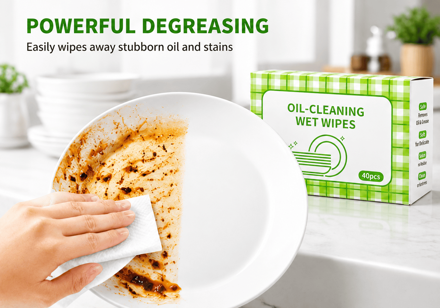 Kitchen Degreasing Wipes Kitchen Degreasing Wipes