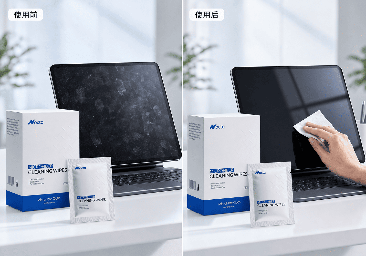 Microfiber Wet Wipes Microfiber Wet Wipes