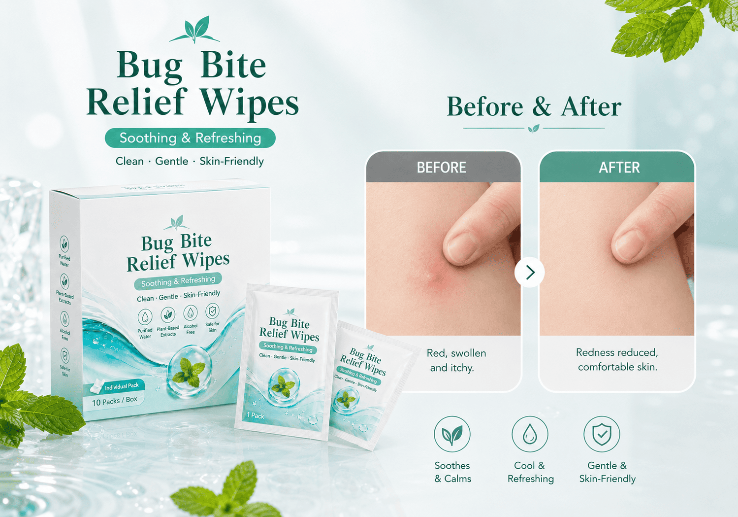 Bug Bite Relief Wipes Bug Bite Relief Wipes