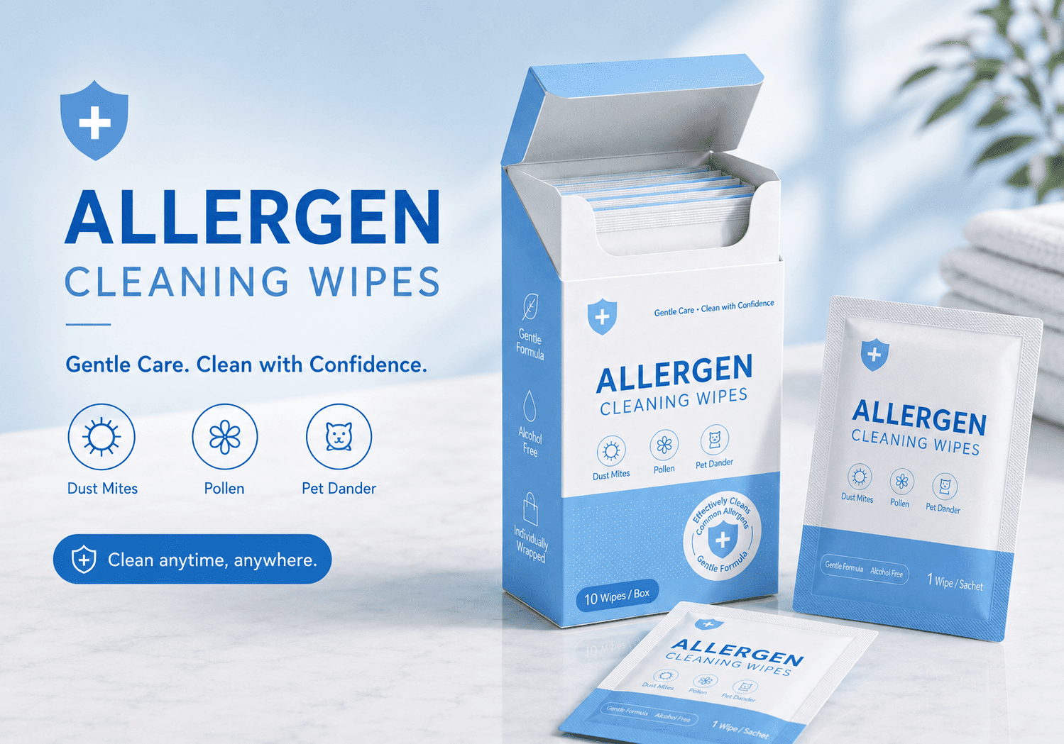 Allergy Relief Wipes