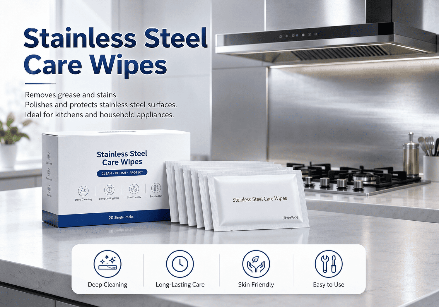 Stainless Steel Wipes