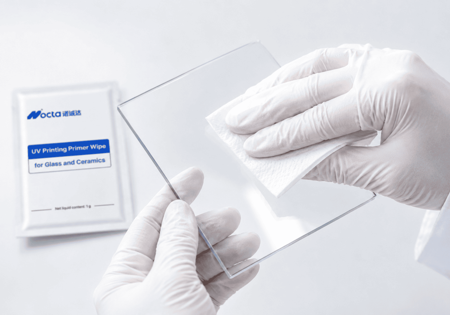 UV Printing Primer Wipes for Glass & Ceramics