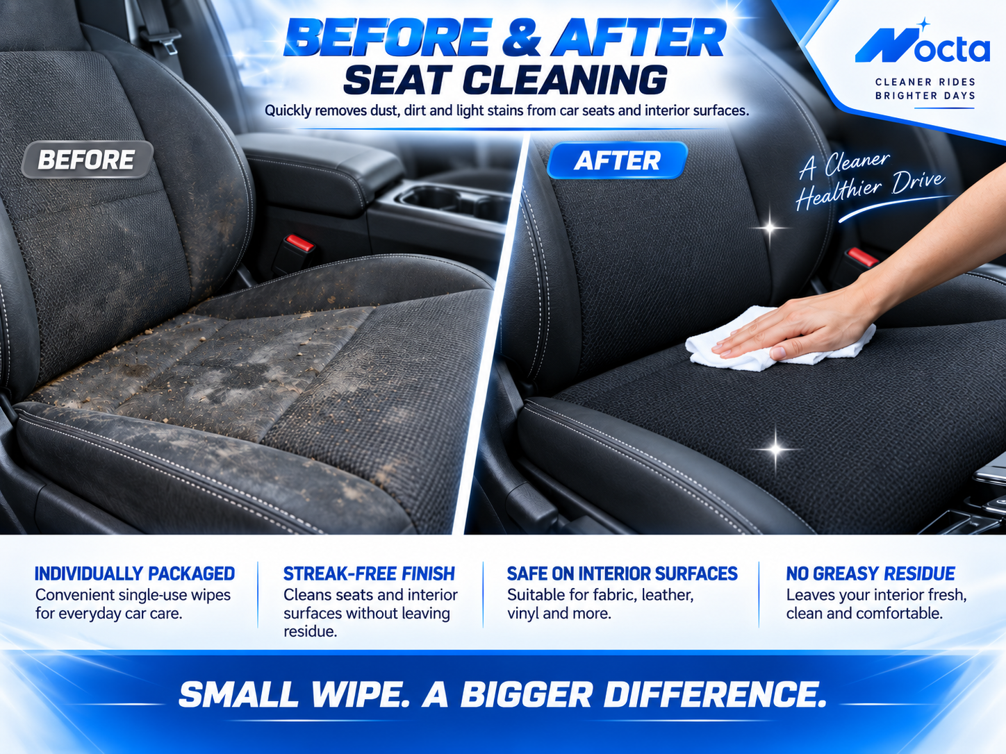 Car Interior & Glass Cleaning Wipes Car Interior & Glass Cleaning Wipes