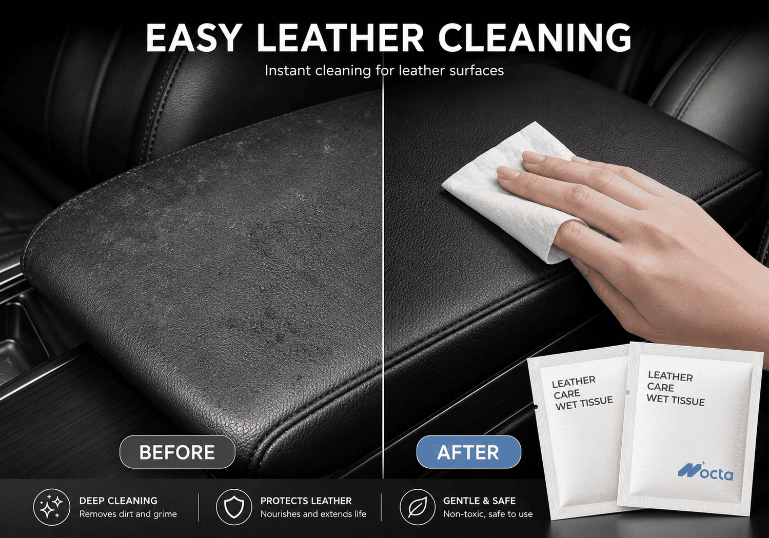 Leather Care Wipes Leather Care Wipes