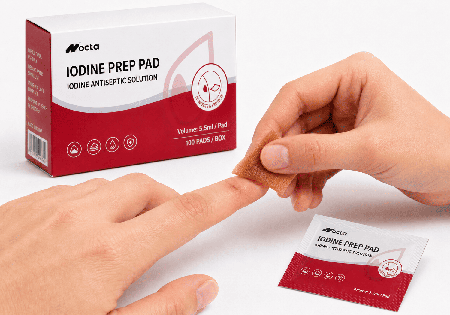 Povidone-Iodine Prep Pads