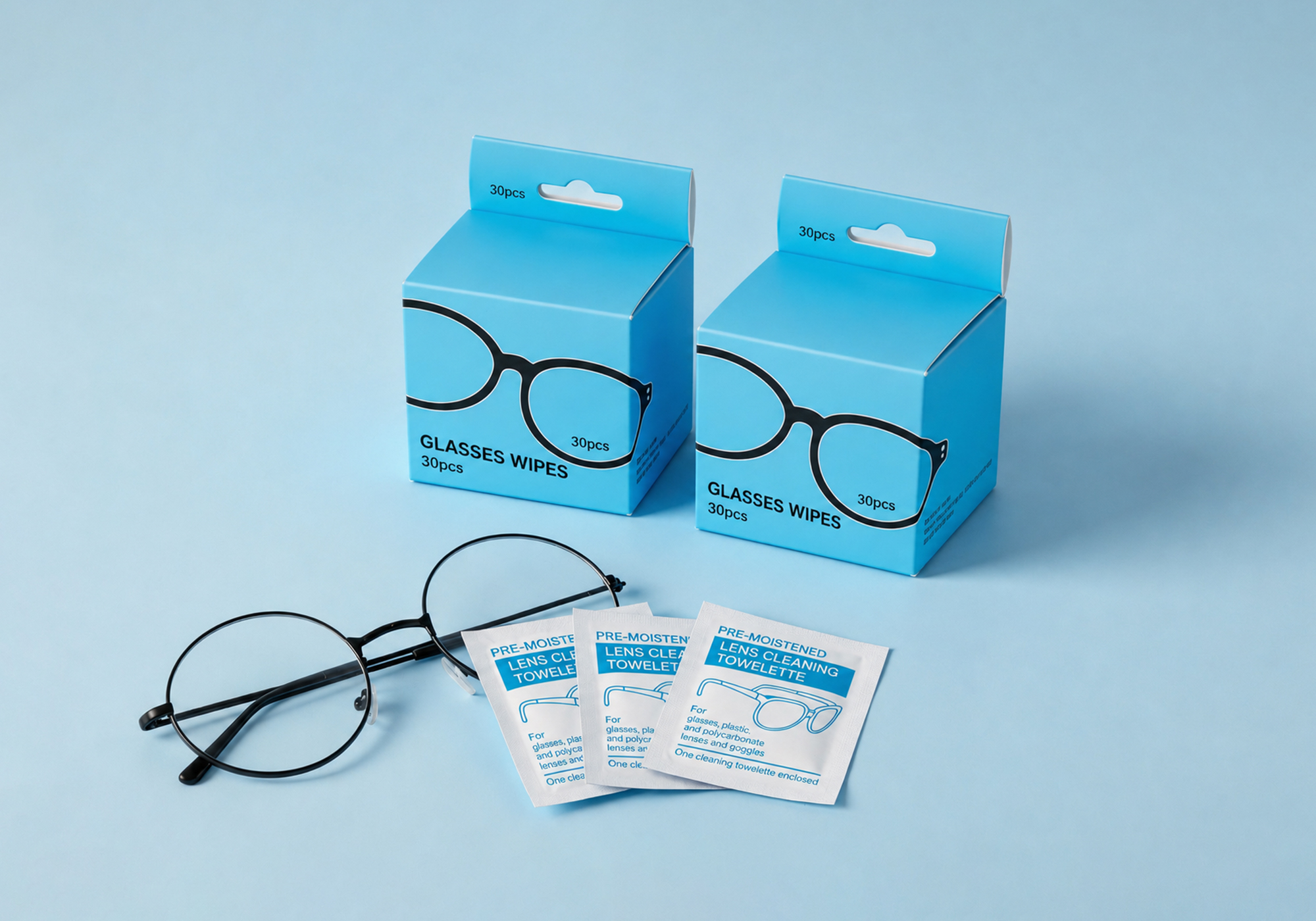 Glasses Cleaning Wipes