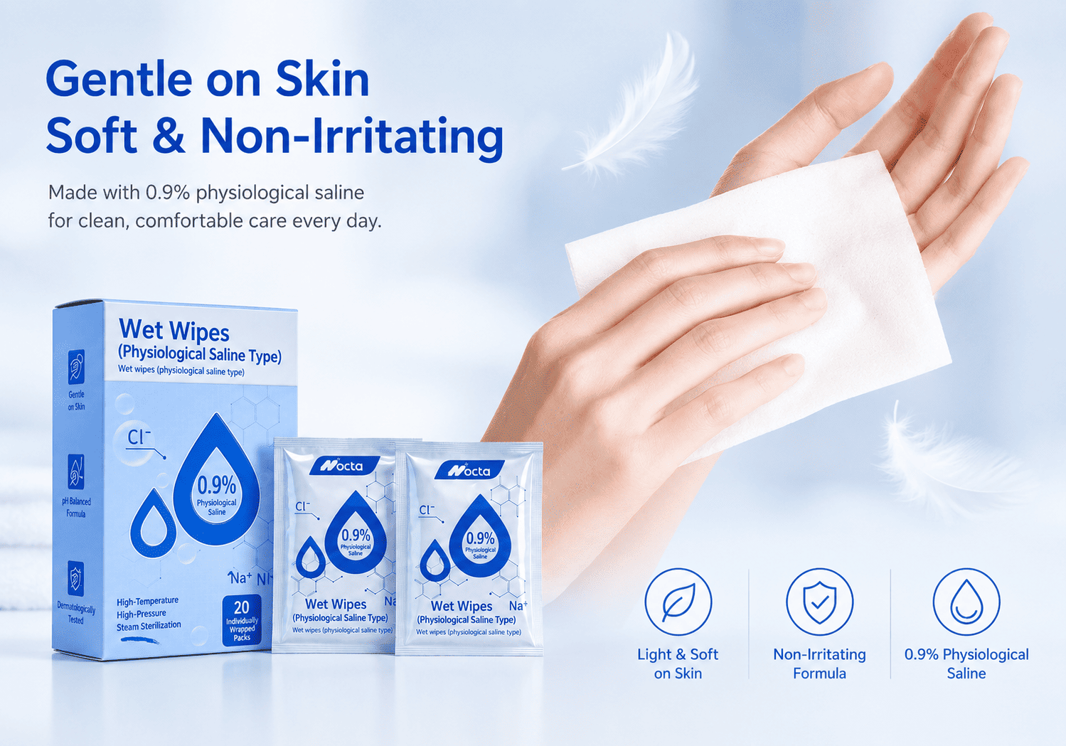 Saline Wipes Saline Wipes