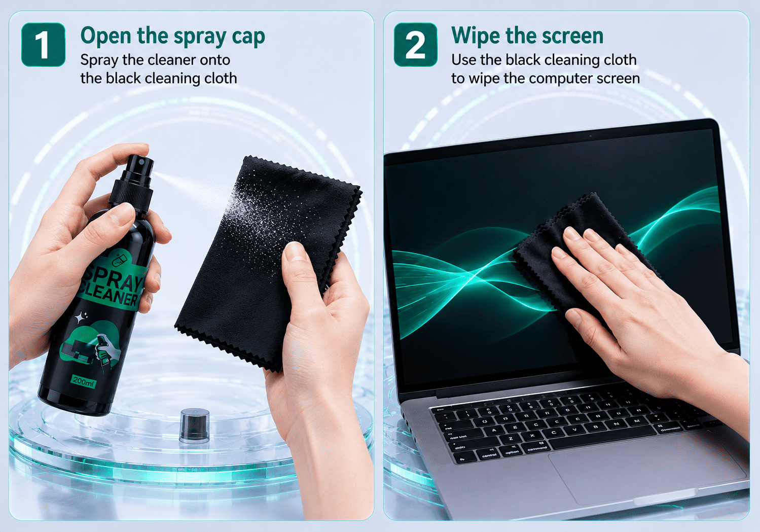 Screen Cleaning Spray Kit