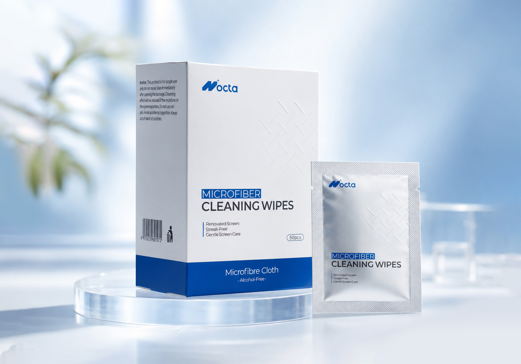 Microfiber Wet Wipes