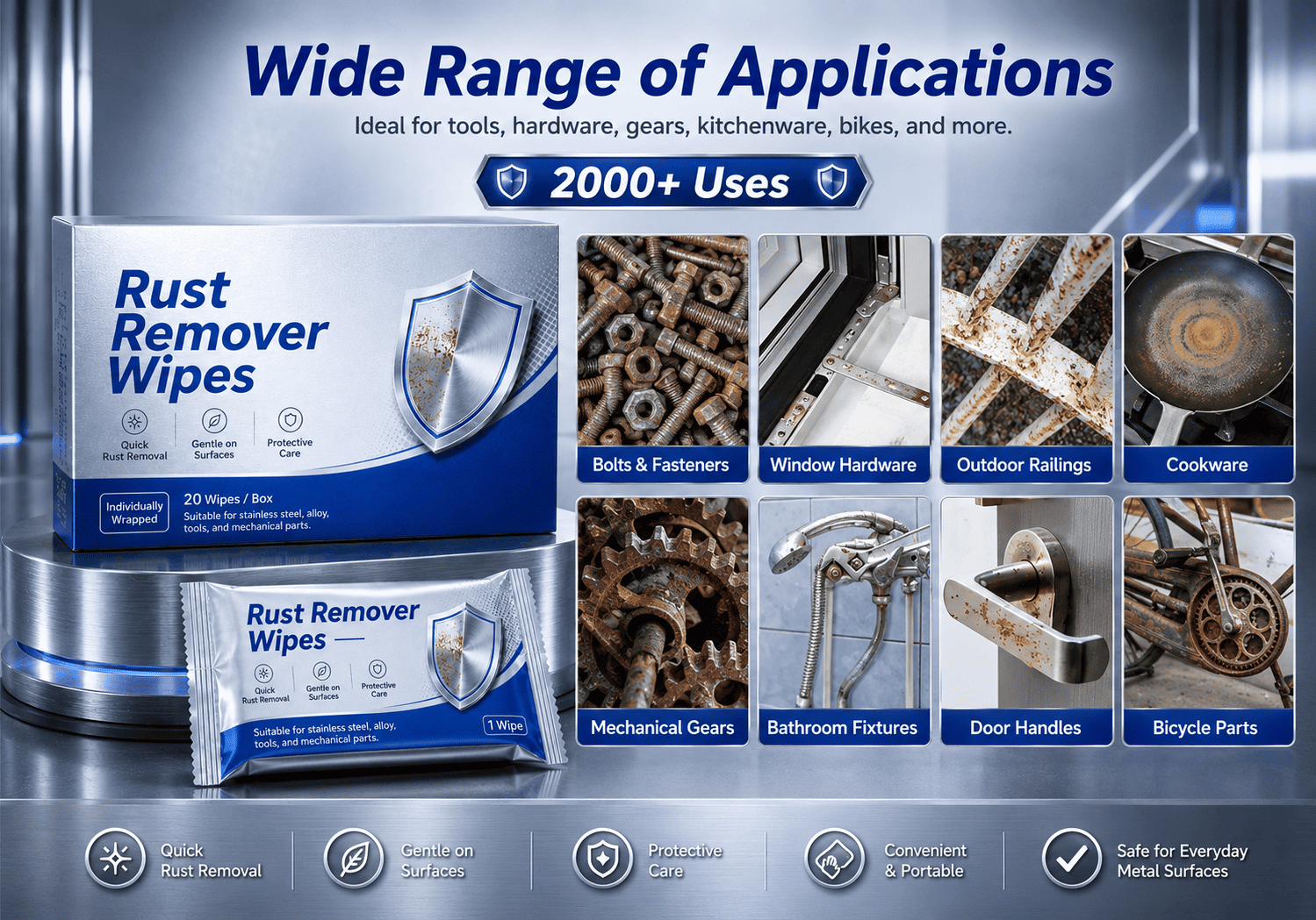 Rust Removal Wipes Rust Removal Wipes