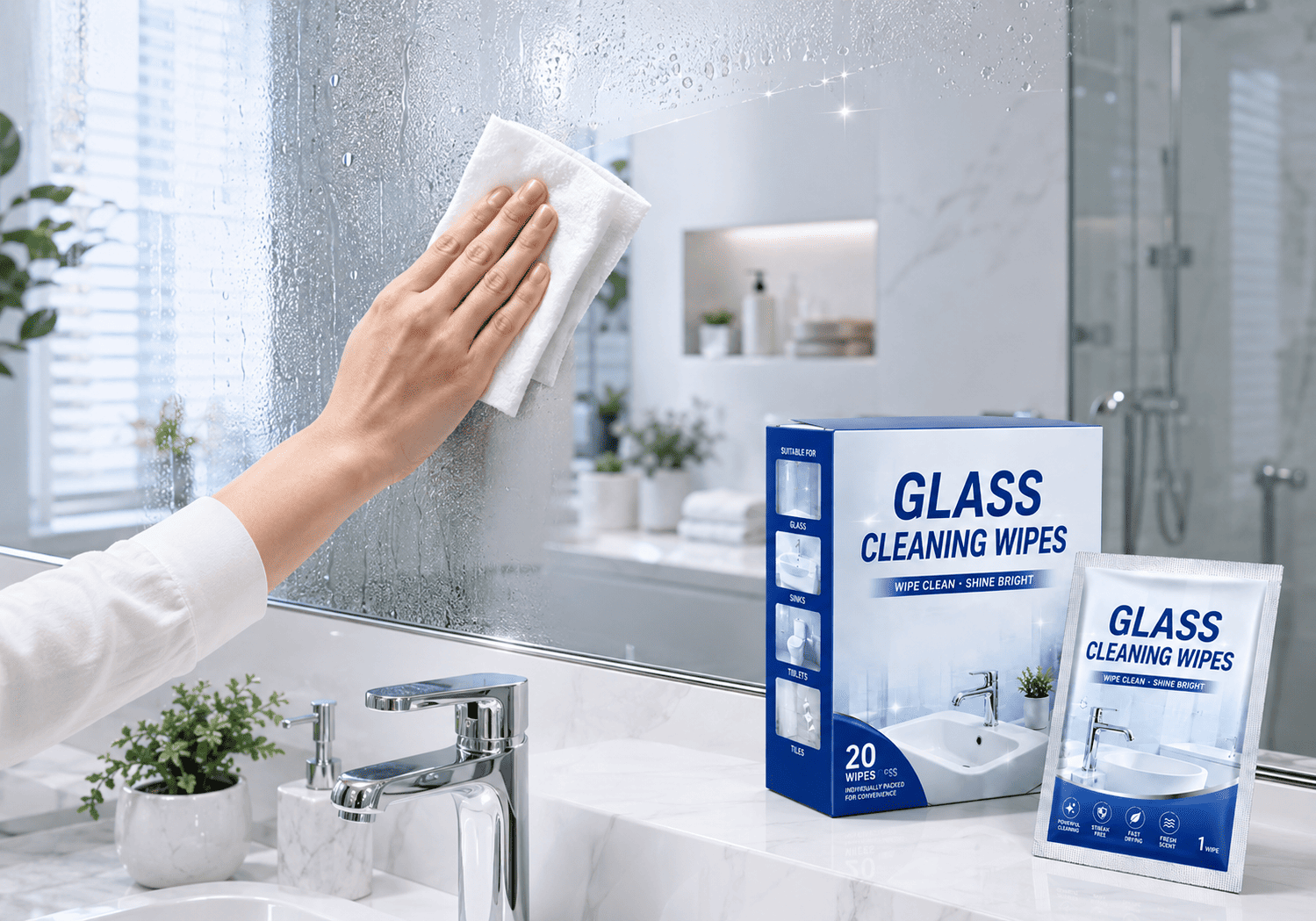 Glass Cleaning Wipes Glass Cleaning Wipes