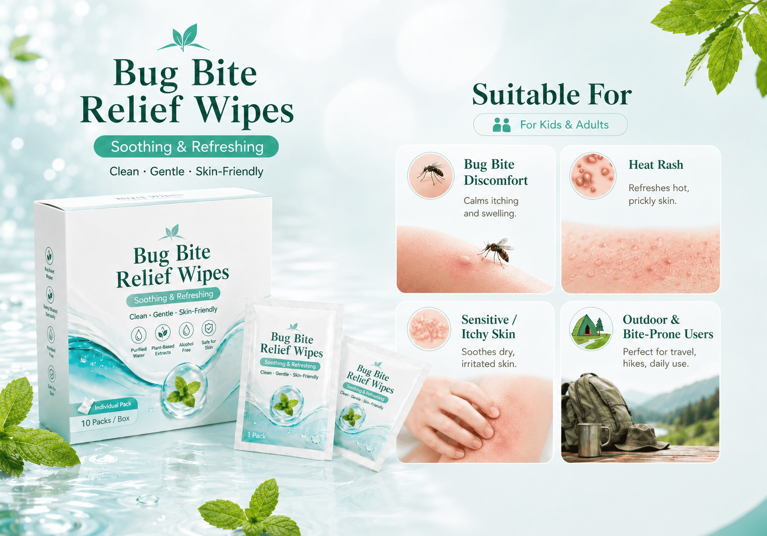 Bug Bite Relief Wipes Bug Bite Relief Wipes