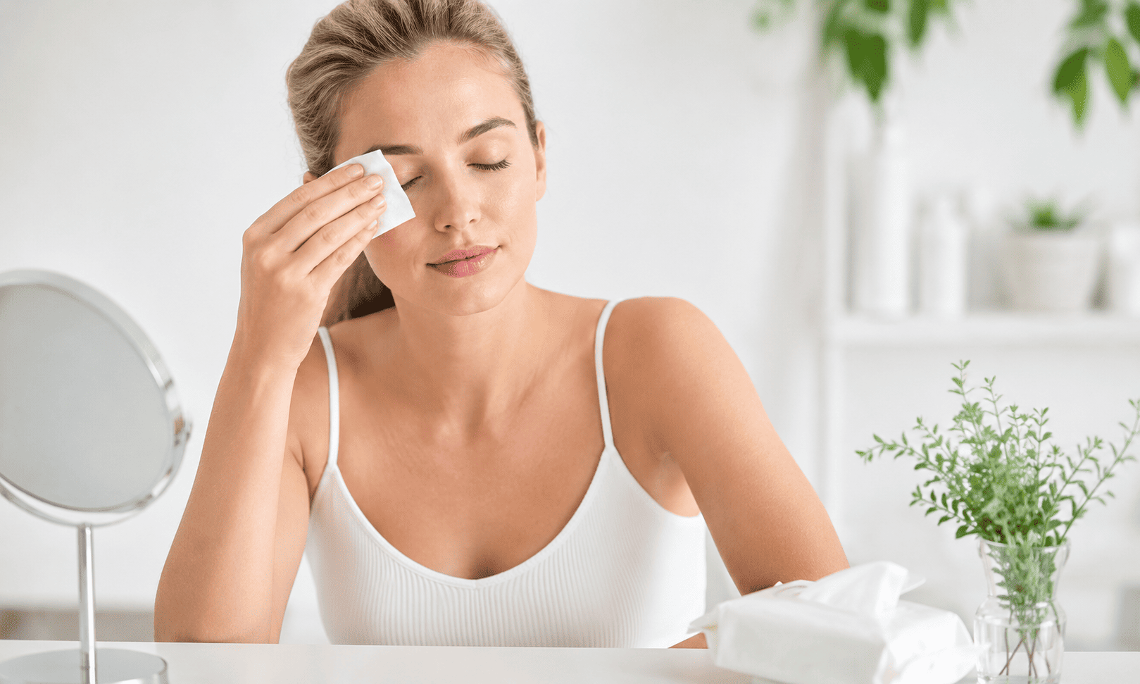 Face, eyelid wipes Face, eyelid wipes