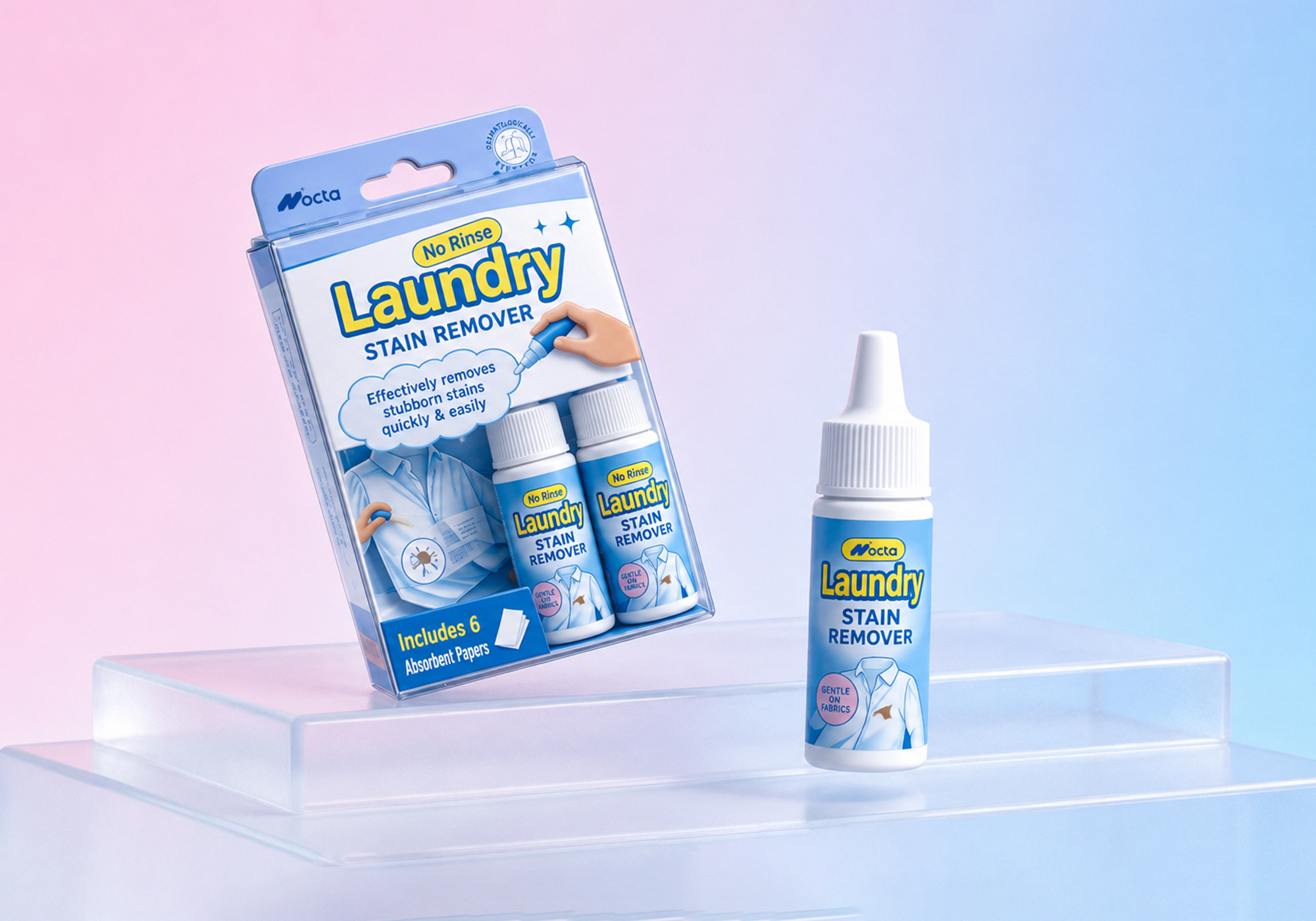 Rinse-Less Laundry Stain Remover