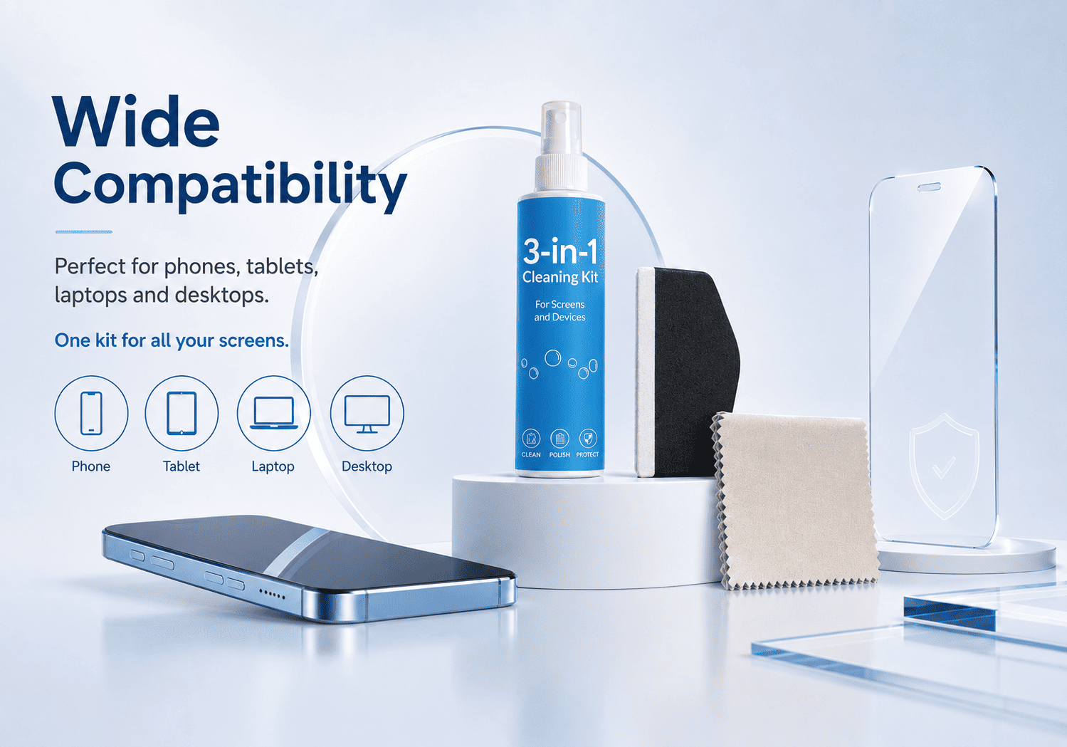 3-in-1 Cleaning Kit 3-in-1 Cleaning Kit